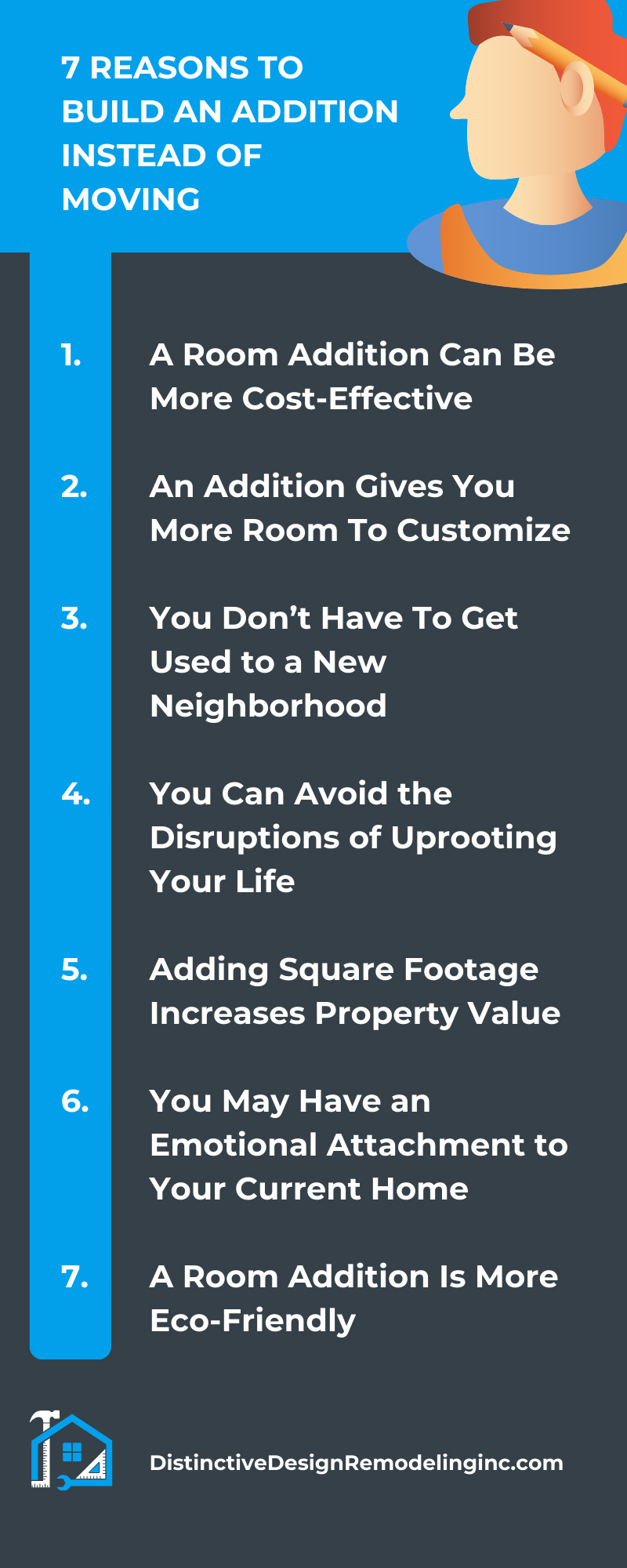 7 Reasons To Build an Addition Instead of Moving